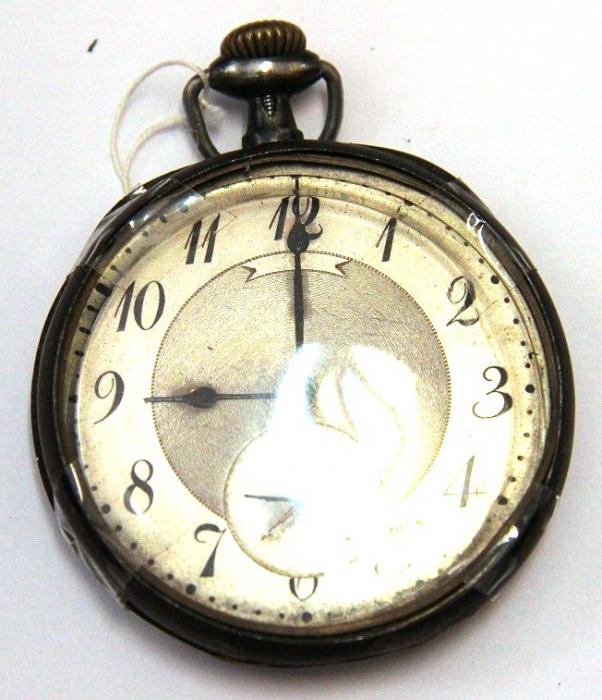 4-2 Часы карманные, механические, 1894 г. LONGINES, RETARD, AVANGE.  Швейцария.