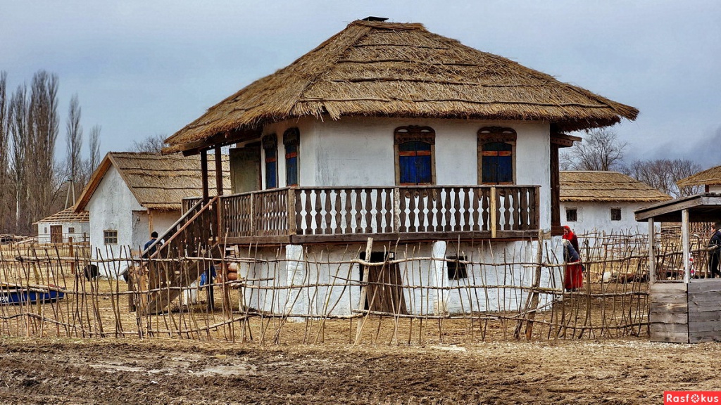 Как казаки дом строили