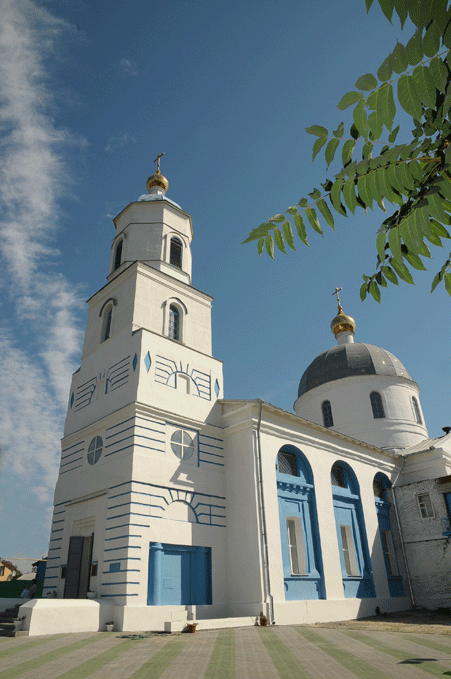 Свято-Успенская церковь, г. Аксай.  Современный вид..gif