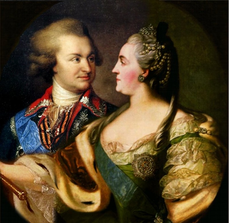 Екатерина II и Г. Потемкин.jpg